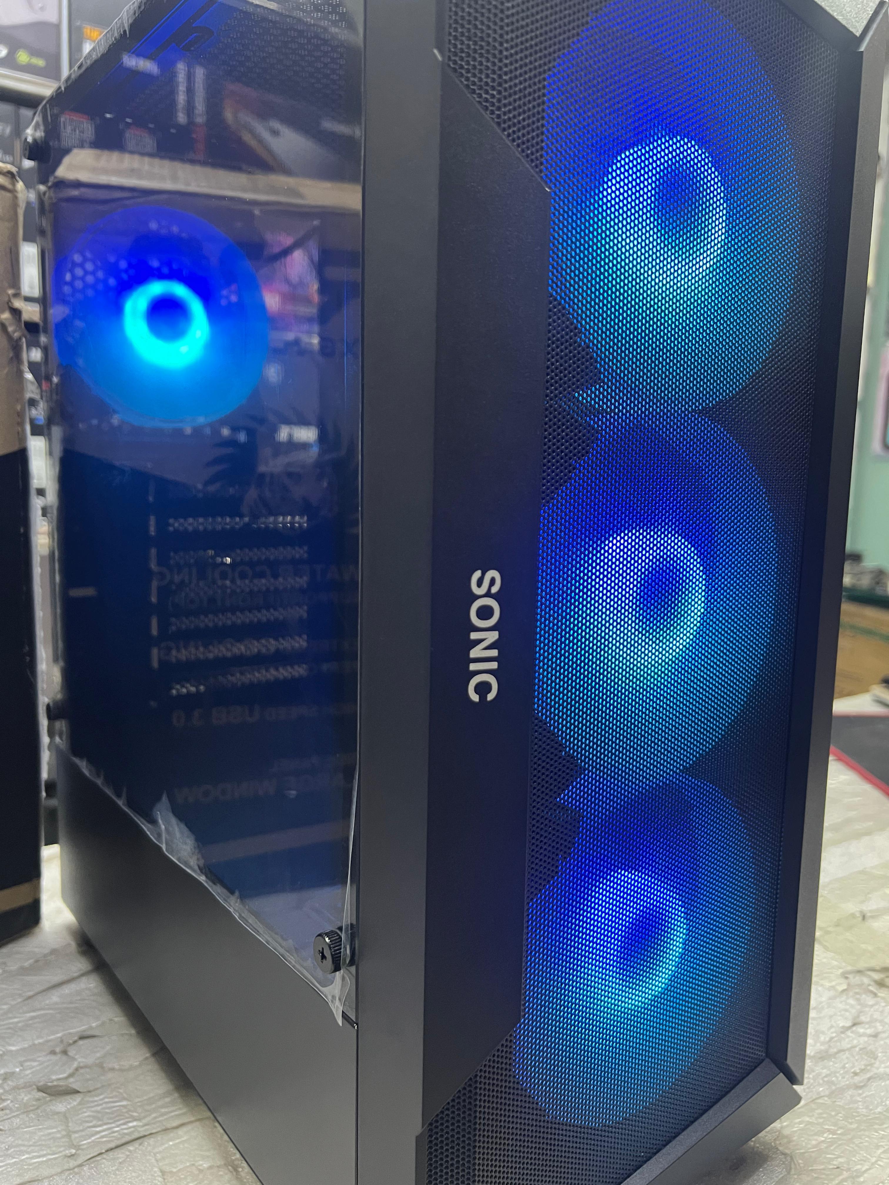 Sonic Casing R28 Black 3 RGB Fans Sonic Casing R28 Black 3 RGB Fans